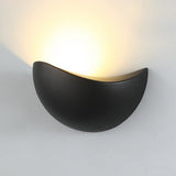 Creative Minimalist Geometric LED Outdoor Wall Sconce Waterproof Fixture for Hallway and Staircase