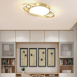 Modern Acrylic LED Ceiling Lamp with Intelligent Dimming and 3 Color Adjustable Remote Control Lighting