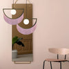 Creative Pink Tassel Chandelier Elegant Nordic LED Pendant Lighting for Modern Bedroom Decor