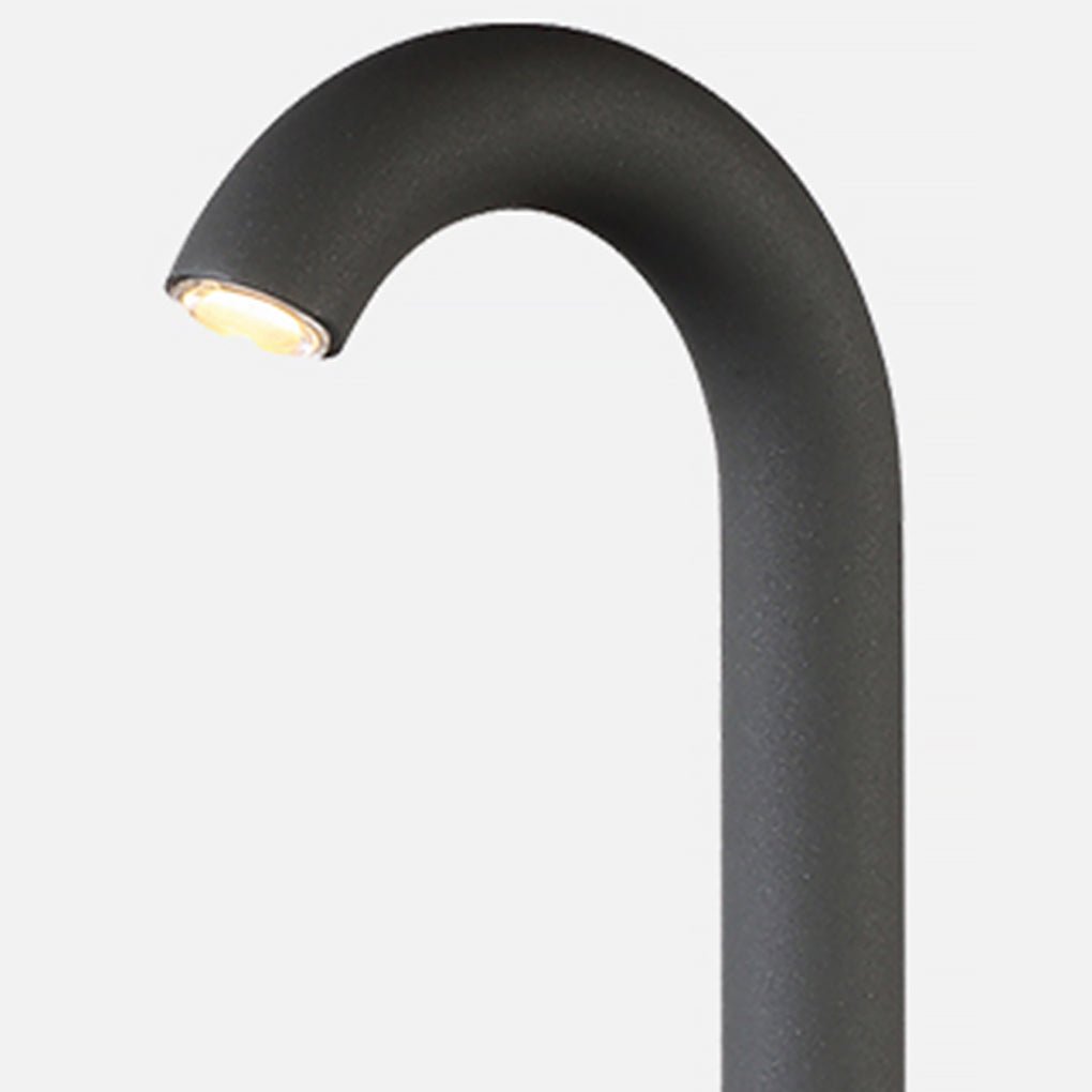 Curved Design Outdoor Pathway Light IP65 Waterproof LED Landscape Garden Villa Bollard