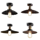 Modern Industrial Metal Teardrop Pendant Light Circular Single Head Ceiling Hanging Lamp for Hallway