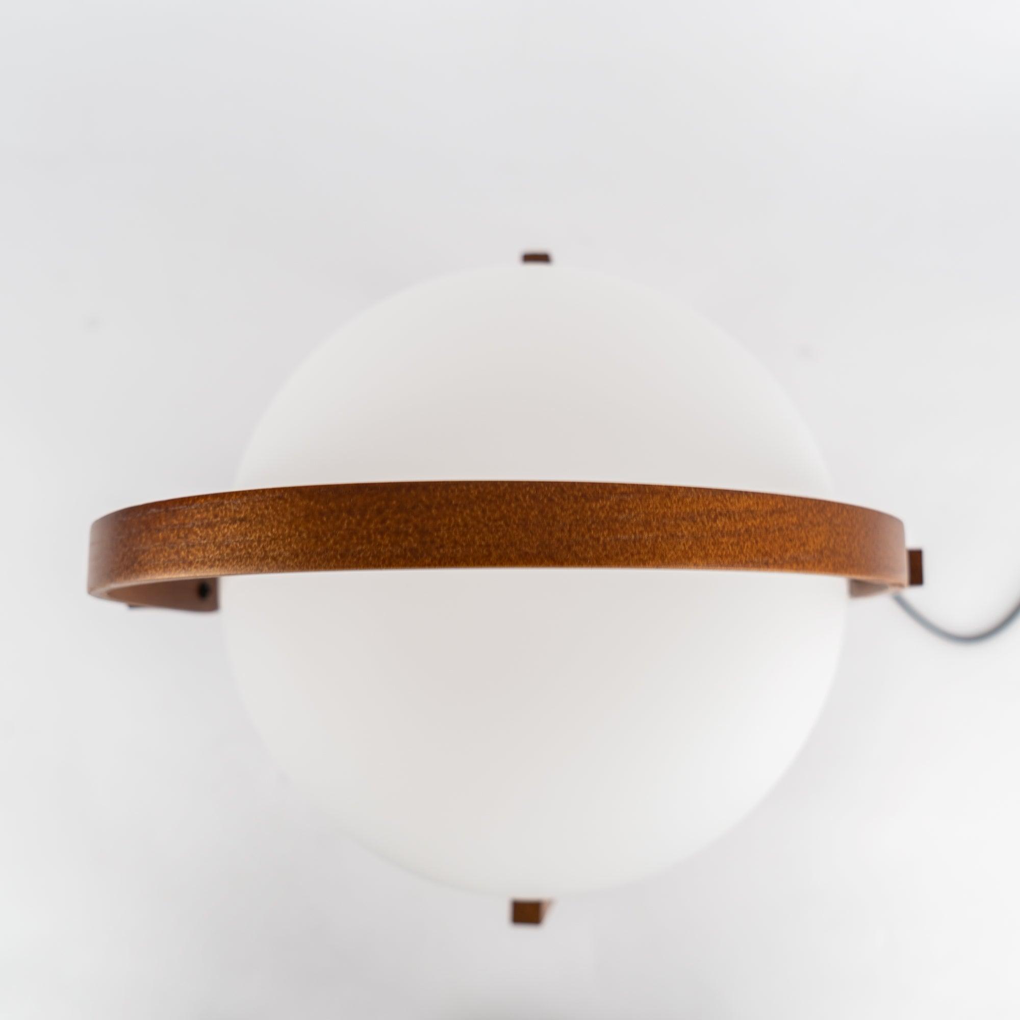 Modern Portable Glass Lantern Table Lamp with Wood Handle and Glass Shade for Ambient Lighting