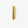 Daba Modern Brass LED Wall Sconce Minimalist Acrylic Indoor Wall Lamp