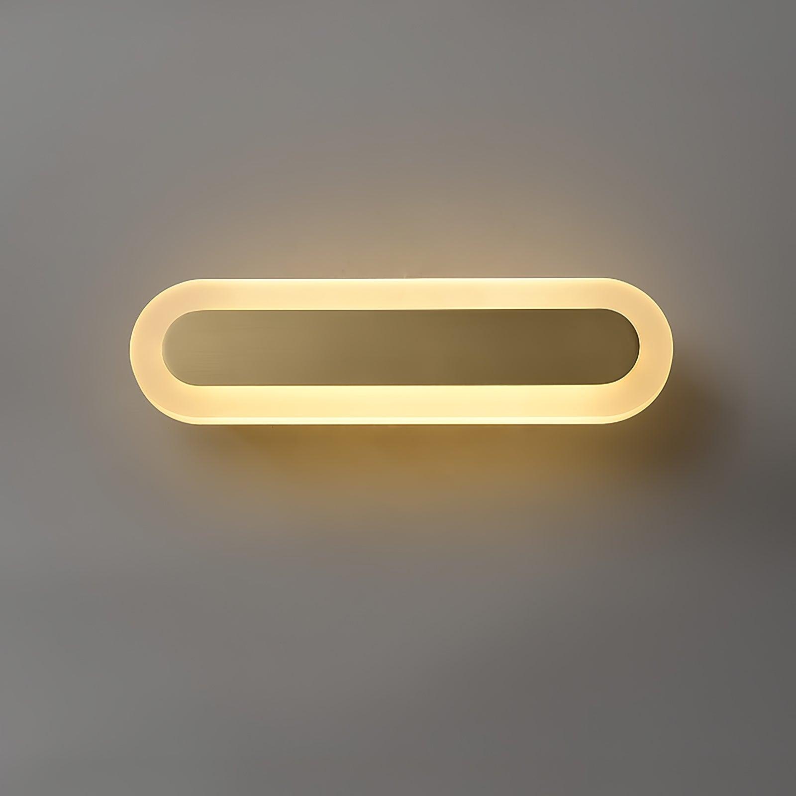 Daba Modern Brass LED Wall Sconce Minimalist Acrylic Indoor Wall Lamp
