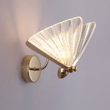 Decorative Gold Butterfly Acrylic LED Wall Lamp Modern European Style Sconce