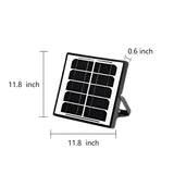 Decorative Mountain Landscape LED Outdoor Wall Sconce Solar and Hardwired Porch Light