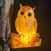 Decorative Resin Animal Parrot LED Garden Light Waterproof Outdoor Pathway Landscape Lamp