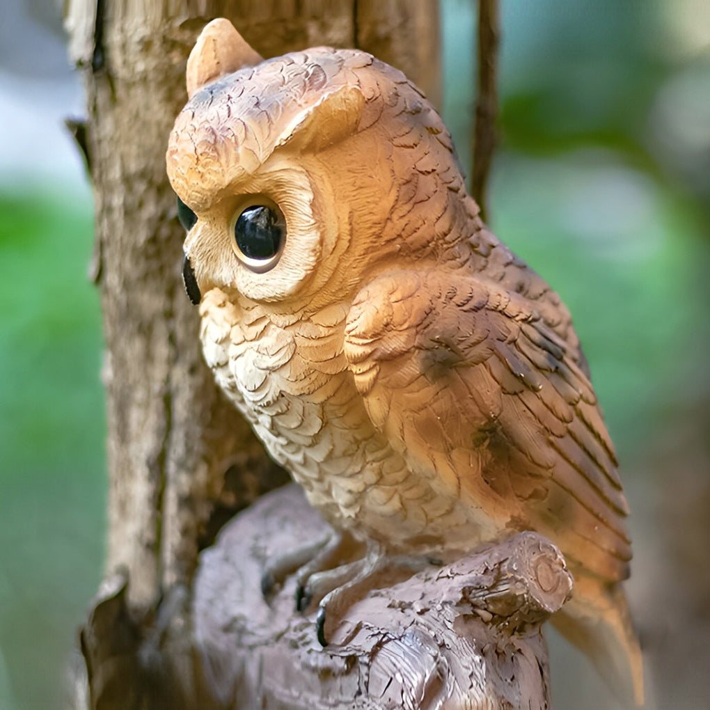 Decorative Resin Animal Parrot LED Garden Light Waterproof Outdoor Pathway Landscape Lamp