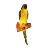 Decorative Resin Animal Parrot LED Garden Light Waterproof Outdoor Pathway Landscape Lamp
