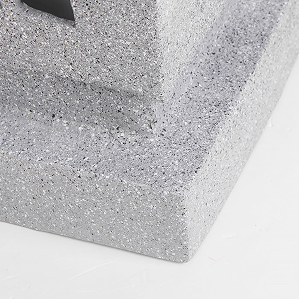Decorative Stone Finish Outdoor LED Pillar Light IP54 Waterproof Garden Landscape Path Lamp
