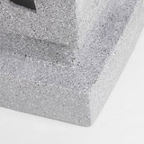 Decorative Stone Finish Outdoor LED Pillar Light IP54 Waterproof Garden Landscape Path Lamp