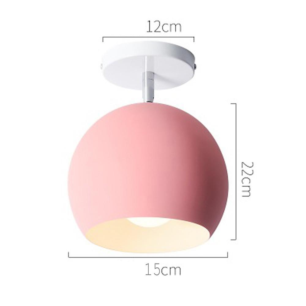 Artistic Geometric Overlapping Oval Flush Mount Metal Ceiling Light Fixture