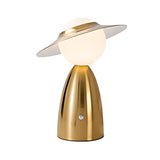 Dimmable Nordic Scarecrow LED Touch Table Lamp Cordless Rechargeable Bedside Accent Light