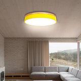 12 Inch Minimalist Round LED Flush Mount Ceiling Lamp for Modern Home Lighting