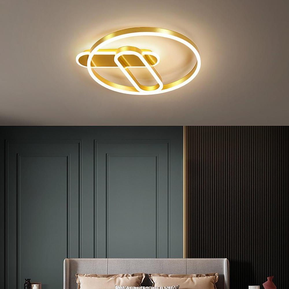 Geometric Cluster LED Ceiling Light Modern Flush Mount Fixture for Dining Room