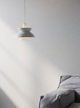 Doo Wop Modern Pendant Light Aluminum Dual Shade Ceiling Lamp for Kitchen Island