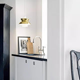 Doo Wop Modern Pendant Light Aluminum Dual Shade Ceiling Lamp for Kitchen Island