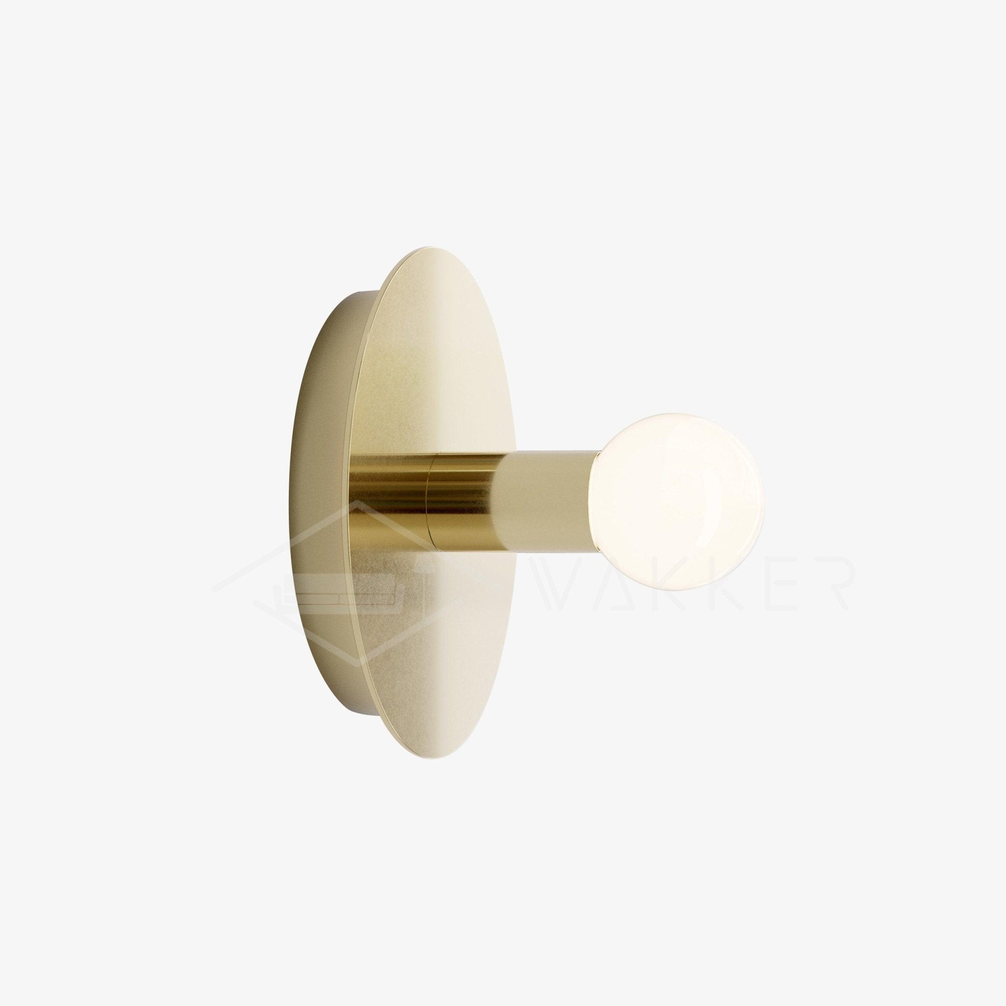 Dot Geometric Wall Lamp Set Modern Brass Minimalist Indoor Sconce Lighting Fixture