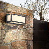 Double Layer Outdoor LED Wall Sconce Waterproof Die Cast Aluminum Exterior Light for Courtyard and Balcony