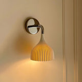 E Modern Minimalist Chrome Wall Sconce Indoor Glass Globe Bedside Reading Light