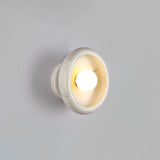 Eclipse Natural Jade Alabaster Wall Sconce Modern Minimalist Stone Lighting
