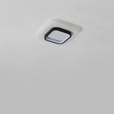 Modern Double Square LED Flush Mount Ceiling Light Fixture for Kitchen Sink