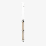 Elegant 47 Inch Vertical LED Wall Light Sconce for Contemporary Living Spaces Black