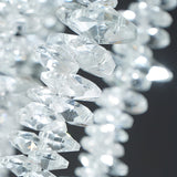 Elegant Branch Crystal Pendant Light Modern 3 Step Dimming Chandelier for Living Room Villa