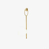 Elegant Brass Bracket Wall Lamp with Round Glass Shade Mid Century Modern Indoor Sconce Set