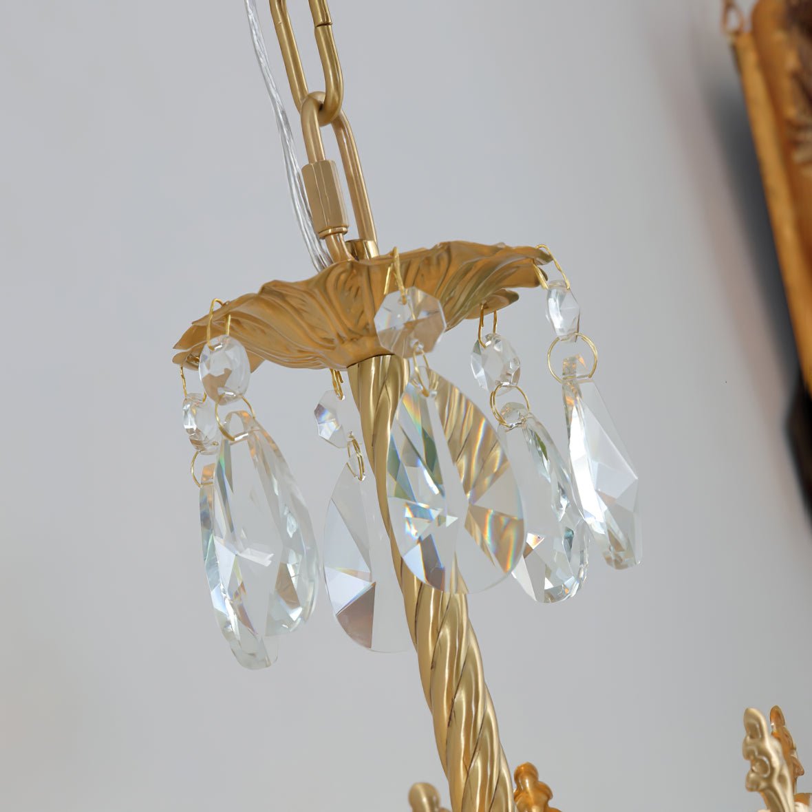 Elegant Crystal Crown Wall Sconce Luxury Interior Lighting Fixture for Hallway and Bathroom