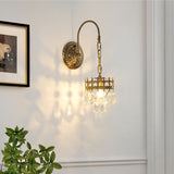 Elegant Crystal Crown Wall Sconce Set for Modern Interior Lighting