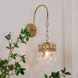 Elegant Crystal Crown Wall Sconce Set for Modern Interior Lighting
