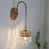 Elegant Crystal Crown Wall Sconce Set for Modern Interior Lighting