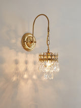 Elegant Crystal Crown Wall Sconce Set for Modern Interior Lighting
