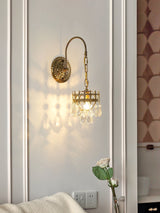 Elegant Crystal Crown Wall Sconce Set for Modern Interior Lighting