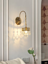 Elegant Crystal Crown Wall Sconce Set for Modern Interior Lighting