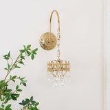 Elegant Crystal Crown Wall Sconce Set for Modern Interior Lighting