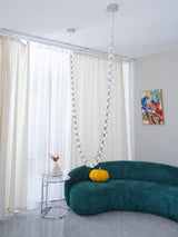Elegant Crystal LED Chandelier Gabriel Gasolier Modern Hanging Light Fixture