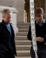 Elegant Crystal LED Chandelier Gabriel Gasolier Modern Hanging Light Fixture