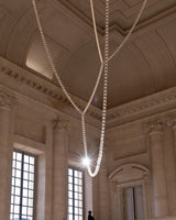 Elegant Crystal LED Chandelier Gabriel Gasolier Modern Hanging Light Fixture