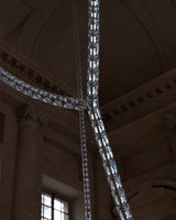 Elegant Crystal LED Chandelier Gabriel Gasolier Modern Hanging Light Fixture