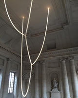 Elegant Crystal LED Chandelier Gabriel Gasolier Modern Hanging Light Fixture