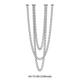 Elegant Crystal LED Chandelier Gabriel Gasolier Modern Hanging Light Fixture