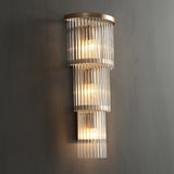Elegant Gold Crystal Wall Lamp Modern Nordic Sconce Lighting for Bedroom Living Room and Aisle