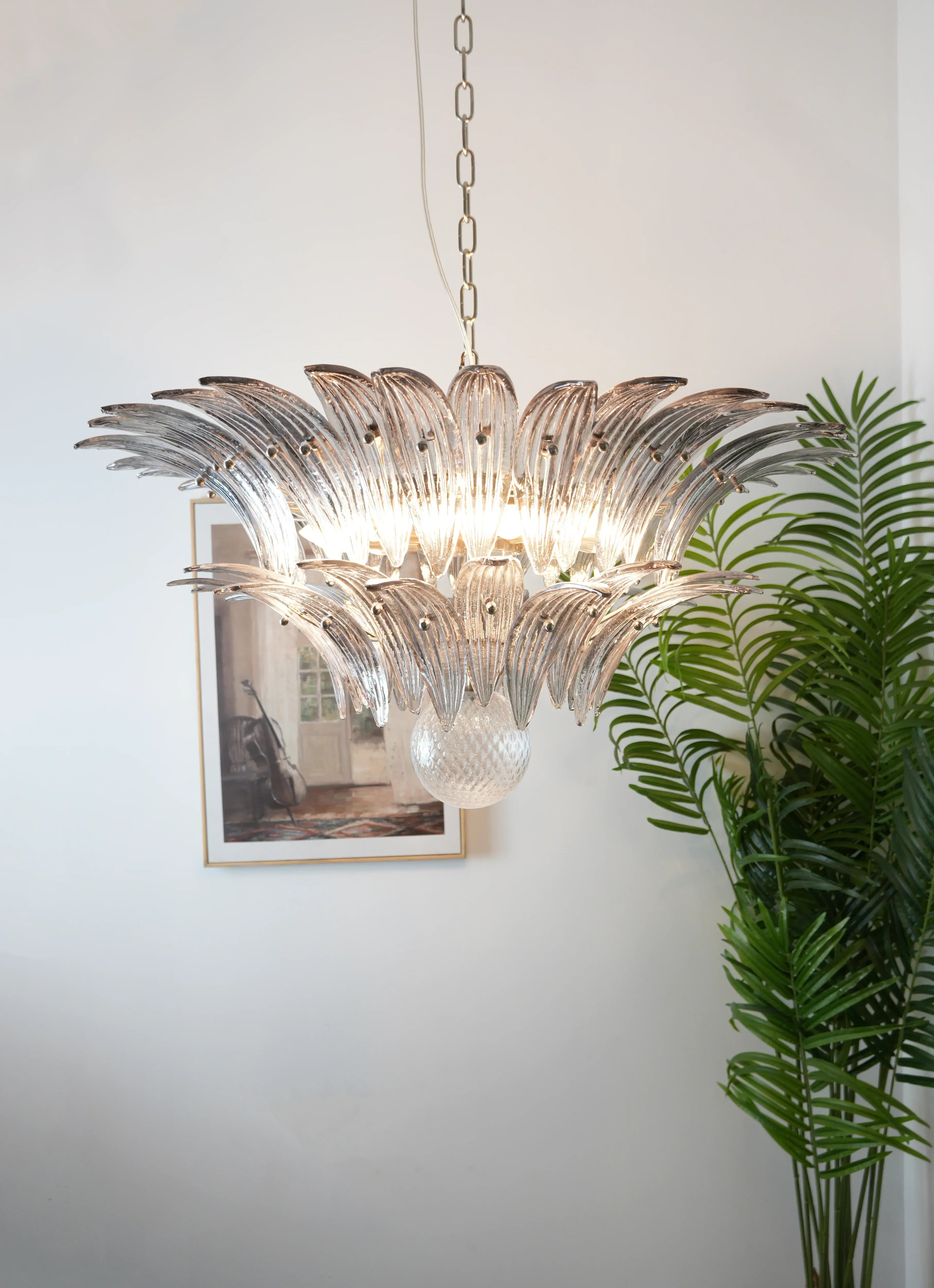 elegant-handcrafted-smoked-glass-palmette-chandelier-murano-style-lighting-fixture