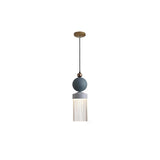 Elegant Metal Tassel Pendant Light with Integrated LED and Clear Glass Shade for Modern Interiors
