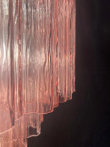 elegant-mid-century-modern-pink-glass-tube-chandelier-for-luxury-living-room-and-dining-areas