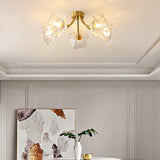 elegant-modern-flower-glass-petal-flush-mount-ceiling-light-in-polished-brass