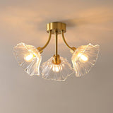 elegant-modern-flower-glass-petal-flush-mount-ceiling-light-in-polished-brass