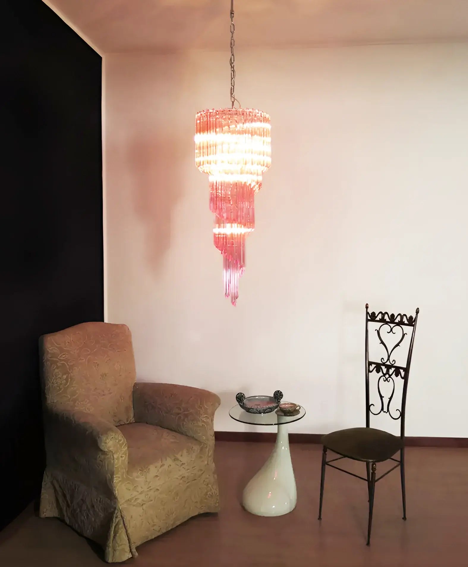 elegant-murano-glass-pink-prism-spiral-chandelier-for-luxury-home-interior-lighting